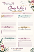 FREE CHURCH NOTES PAGE