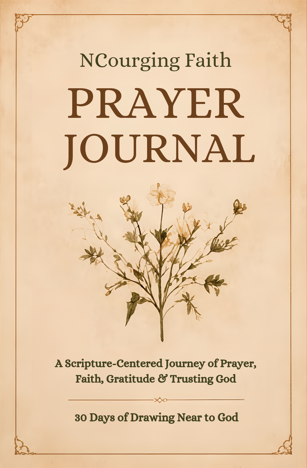 NCouraging Faith Prayer Journal